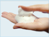 3. Then, gently massage onto face in circular movements and rinse it offwith lukewarm water.