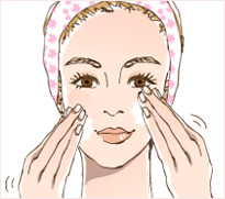 Apply Velieve Green Moisture Toner and Emulsion before using the Perfection UV Cut Sun Screen