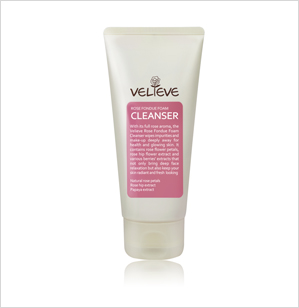 VELIEVE Rose Fondue Foam Cleanser